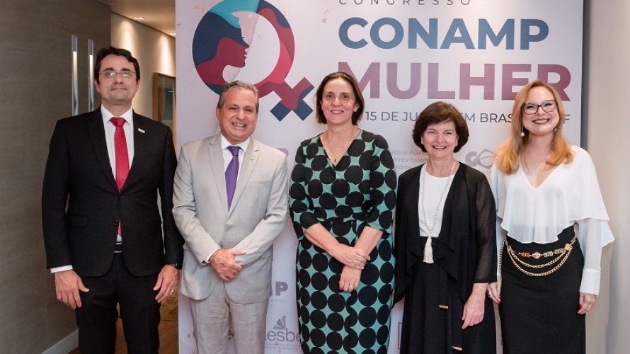 Cerimônia de lançamento do Congresso CONAMP Mulher ocorreu em Brasília